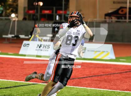 Thumbnail 3 in Los Gatos vs Central Valley Christian (CIF D2-A State Final) photogallery.
