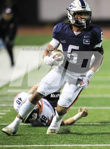 Thumbnail 2 in Los Gatos vs Central Valley Christian (CIF D2-A State Final) photogallery.