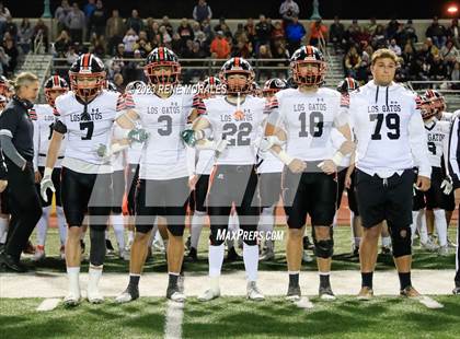Thumbnail 2 in Los Gatos vs Central Valley Christian (CIF D2-A State Final) photogallery.