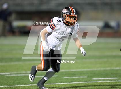 Thumbnail 3 in Los Gatos vs Central Valley Christian (CIF D2-A State Final) photogallery.