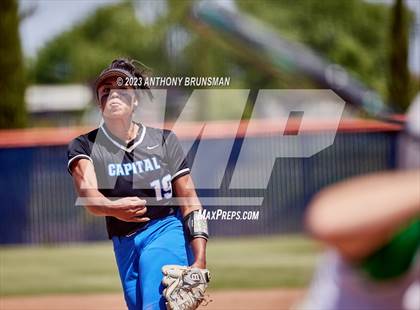 Thumbnail 1 in Capital Christian vs. Dixon (CIF SJS D4 Final - Game Photos) photogallery.