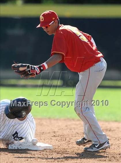 Thumbnail 1 in Palm Desert vs. Marin Catholic (Diamond Sports National Classic) photogallery.