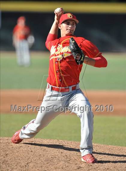 Thumbnail 2 in Palm Desert vs. Marin Catholic (Diamond Sports National Classic) photogallery.