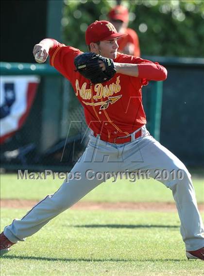 Thumbnail 2 in Palm Desert vs. Marin Catholic (Diamond Sports National Classic) photogallery.