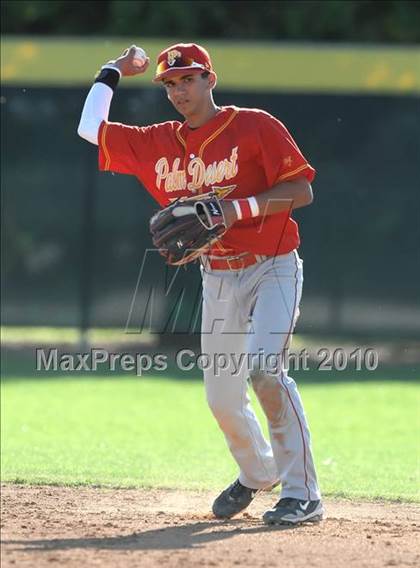Thumbnail 3 in Palm Desert vs. Marin Catholic (Diamond Sports National Classic) photogallery.