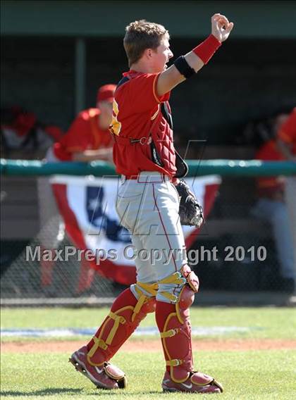 Thumbnail 2 in Palm Desert vs. Marin Catholic (Diamond Sports National Classic) photogallery.
