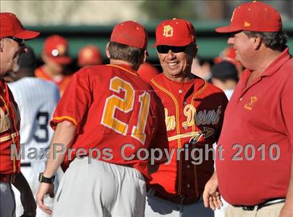Thumbnail 2 in Palm Desert vs. Marin Catholic (Diamond Sports National Classic) photogallery.