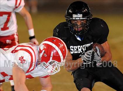 Thumbnail 3 in Servite vs. Mater Dei photogallery.