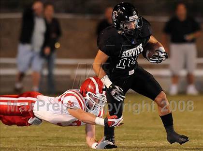 Thumbnail 3 in Servite vs. Mater Dei photogallery.