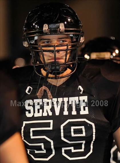 Thumbnail 1 in Servite vs. Mater Dei photogallery.
