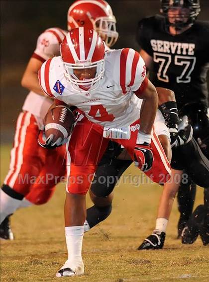 Thumbnail 2 in Servite vs. Mater Dei photogallery.