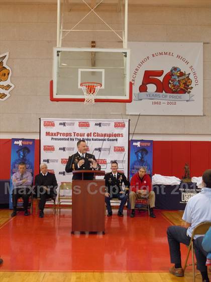 Thumbnail 2 in Archbishop Rummel TOC Ceremony photogallery.