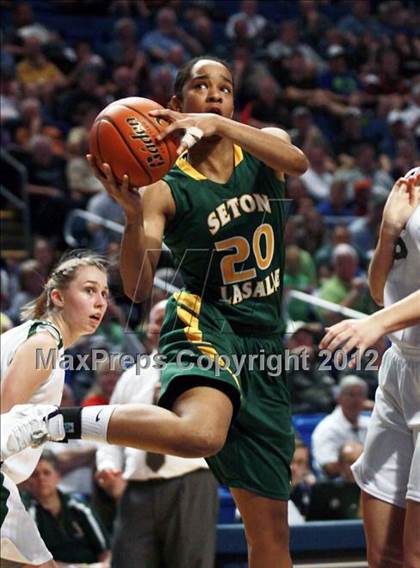 Thumbnail 3 in York Catholic vs. Seton LaSalle (PIAA AAA Final) photogallery.