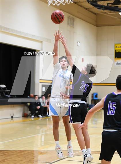 Thumbnail 3 in Northwest Christian vs. Horizon Honors (Coyotes Basketball Invitational) photogallery.