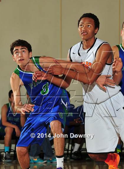 Thumbnail 2 in Pacifica Christian vs California School for the Deaf (MaxPreps Holiday Classic) photogallery.