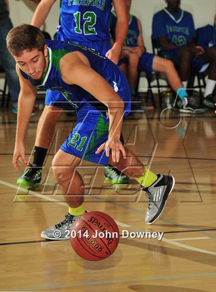 Thumbnail 1 in Pacifica Christian vs California School for the Deaf (MaxPreps Holiday Classic) photogallery.