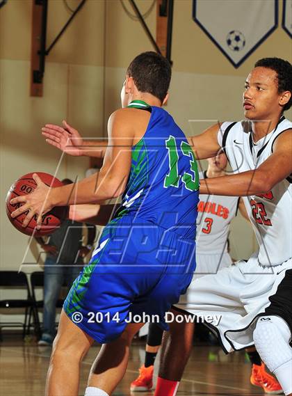 Thumbnail 3 in Pacifica Christian vs California School for the Deaf (MaxPreps Holiday Classic) photogallery.