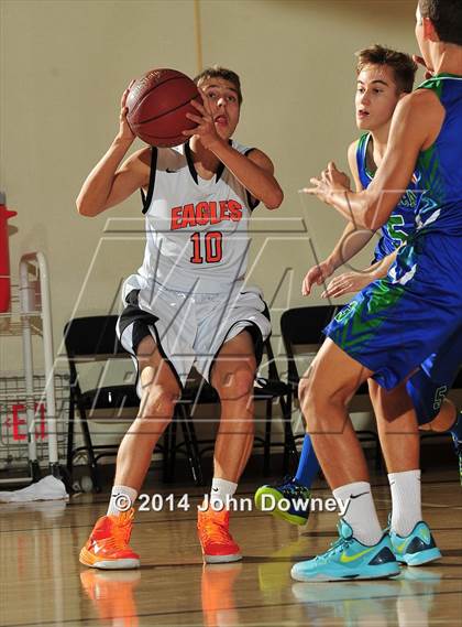 Thumbnail 3 in Pacifica Christian vs California School for the Deaf (MaxPreps Holiday Classic) photogallery.