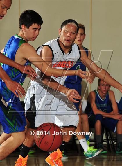 Thumbnail 1 in Pacifica Christian vs California School for the Deaf (MaxPreps Holiday Classic) photogallery.