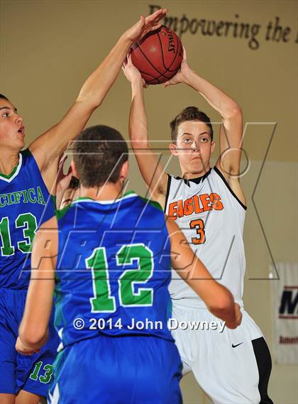 Thumbnail 1 in Pacifica Christian vs California School for the Deaf (MaxPreps Holiday Classic) photogallery.