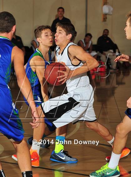 Thumbnail 3 in Pacifica Christian vs California School for the Deaf (MaxPreps Holiday Classic) photogallery.