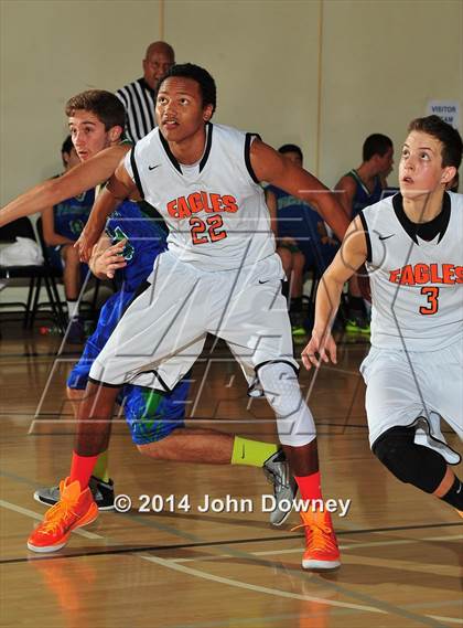 Thumbnail 2 in Pacifica Christian vs California School for the Deaf (MaxPreps Holiday Classic) photogallery.
