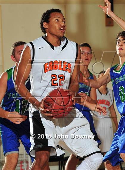 Thumbnail 2 in Pacifica Christian vs California School for the Deaf (MaxPreps Holiday Classic) photogallery.