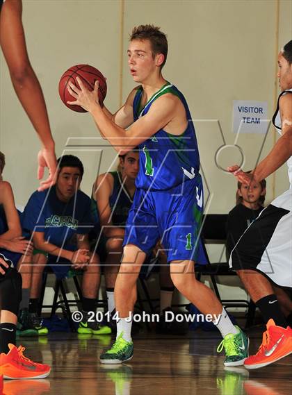 Thumbnail 3 in Pacifica Christian vs California School for the Deaf (MaxPreps Holiday Classic) photogallery.