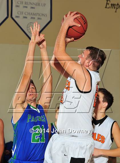 Thumbnail 1 in Pacifica Christian vs California School for the Deaf (MaxPreps Holiday Classic) photogallery.