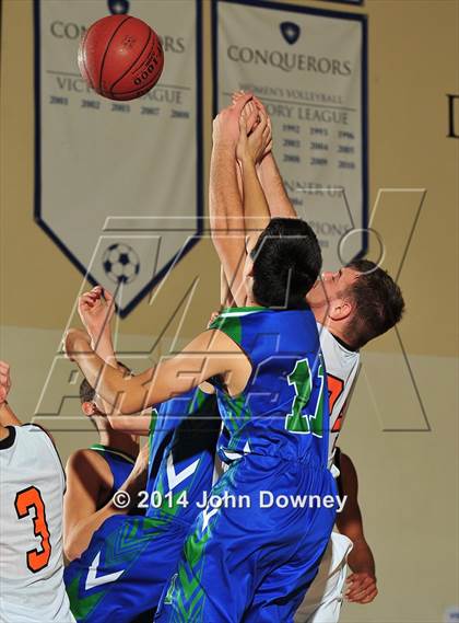 Thumbnail 1 in Pacifica Christian vs California School for the Deaf (MaxPreps Holiday Classic) photogallery.