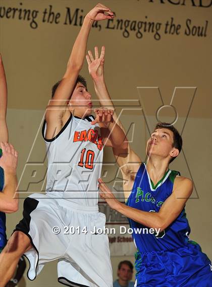 Thumbnail 1 in Pacifica Christian vs California School for the Deaf (MaxPreps Holiday Classic) photogallery.