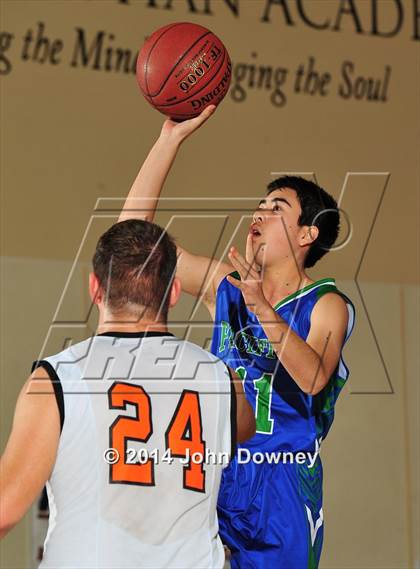 Thumbnail 1 in Pacifica Christian vs California School for the Deaf (MaxPreps Holiday Classic) photogallery.