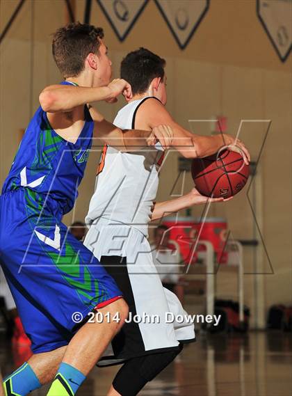 Thumbnail 2 in Pacifica Christian vs California School for the Deaf (MaxPreps Holiday Classic) photogallery.