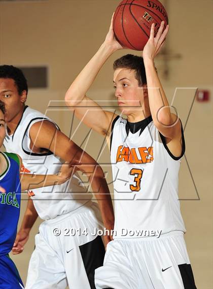 Thumbnail 2 in Pacifica Christian vs California School for the Deaf (MaxPreps Holiday Classic) photogallery.