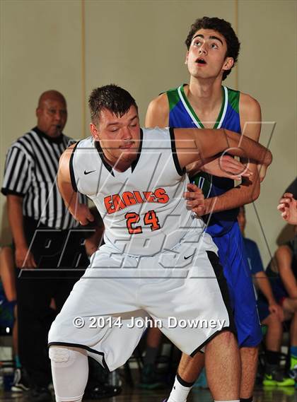 Thumbnail 3 in Pacifica Christian vs California School for the Deaf (MaxPreps Holiday Classic) photogallery.