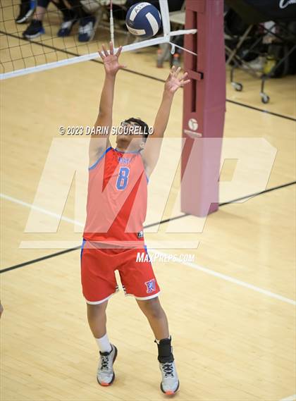 Thumbnail 2 in North vs  American Leadership Academy - Anthem South (Epic Tourneys Volleyball Invite) photogallery.