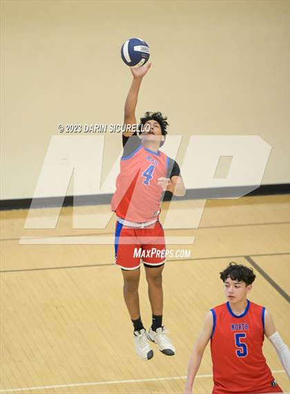 Thumbnail 2 in North vs  American Leadership Academy - Anthem South (Epic Tourneys Volleyball Invite) photogallery.