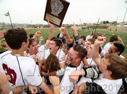 Thumbnail 2 in Harvard-Westlake vs. St. Margaret's (Northern vs Southern Final) photogallery.
