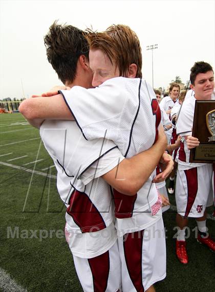 Thumbnail 2 in Harvard-Westlake vs. St. Margaret's (Northern vs Southern Final) photogallery.
