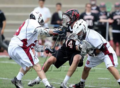 Thumbnail 3 in Harvard-Westlake vs. St. Margaret's (Northern vs Southern Final) photogallery.