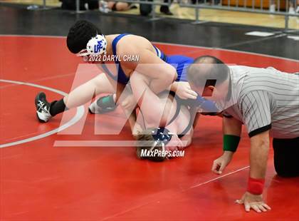 Thumbnail 2 in Milken & Santa Paula vs San Marino (CIF Southern Section Wrestling Championships) photogallery.