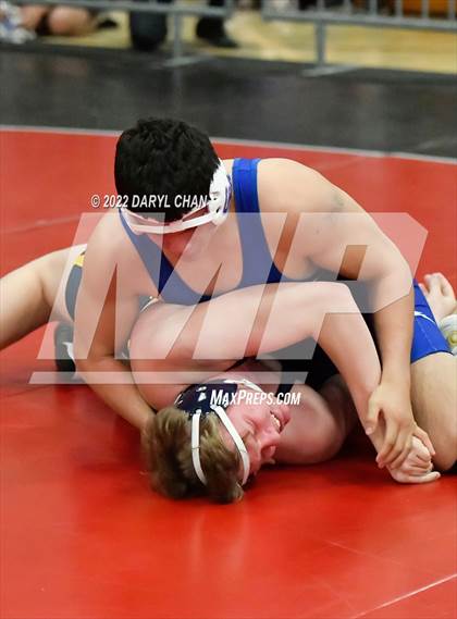 Thumbnail 1 in Milken & Santa Paula vs San Marino (CIF Southern Section Wrestling Championships) photogallery.