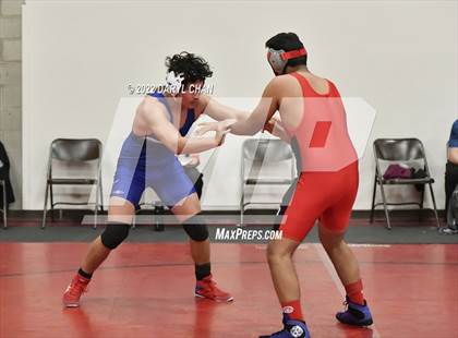 Thumbnail 1 in Milken & Santa Paula vs San Marino (CIF Southern Section Wrestling Championships) photogallery.