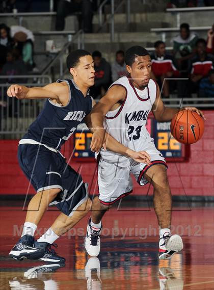 Thumbnail 1 in Richland vs. Kimball (Thanksgiving Hoopfest) photogallery.