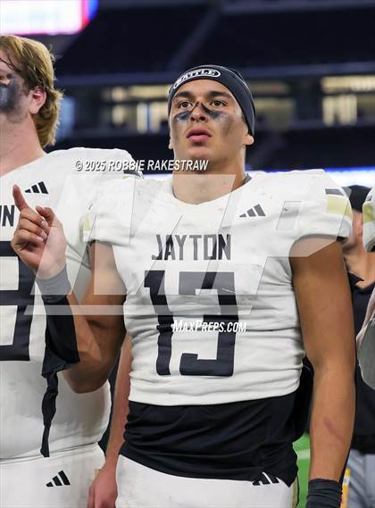 Thumbnail 1 in Richland Springs @ Jayton (UIL 1A 6-Man D2 Football Final Medal Ceremony) photogallery.