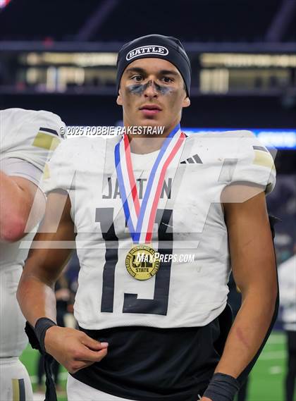 Thumbnail 3 in Richland Springs @ Jayton (UIL 1A 6-Man D2 Football Final Medal Ceremony) photogallery.