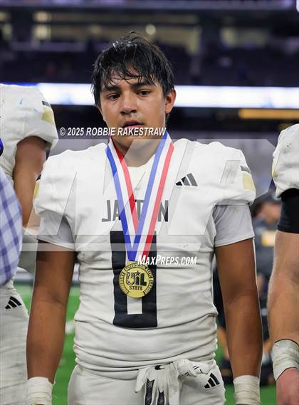 Thumbnail 1 in Richland Springs @ Jayton (UIL 1A 6-Man D2 Football Final Medal Ceremony) photogallery.