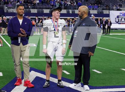 Thumbnail 2 in Richland Springs @ Jayton (UIL 1A 6-Man D2 Football Final Medal Ceremony) photogallery.