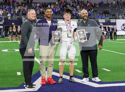 Thumbnail 1 in Richland Springs @ Jayton (UIL 1A 6-Man D2 Football Final Medal Ceremony) photogallery.