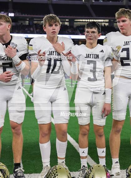 Thumbnail 3 in Richland Springs @ Jayton (UIL 1A 6-Man D2 Football Final Medal Ceremony) photogallery.